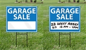 Dry Erase Yard Signs - Reusable Write On Sign Boards