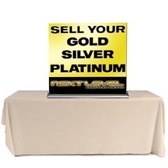 Tabletop Retractable Banner Stand 36