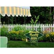 Graduation Lawn Signs - Personalized 36" x 24"