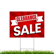 Yard Signs - Clearance Sale