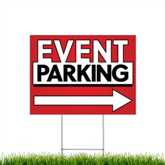 Yard Signs - Event Parking