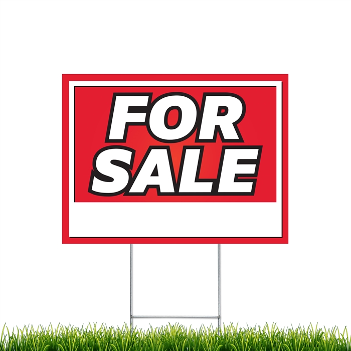 Yard Signs - For Sale