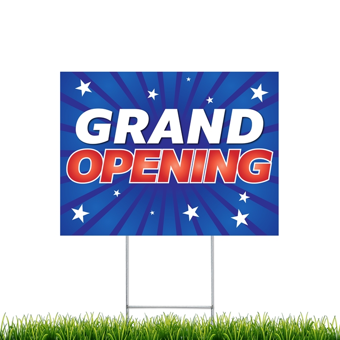 Yard Signs - Grand Opening