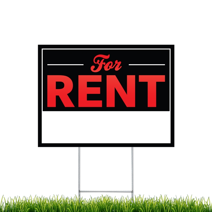 Yard Signs - For Rent