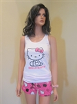 Hello Kitty Pajama Shorts Set