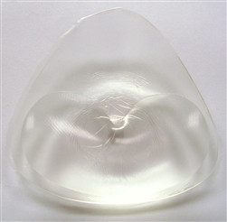 Clear Triangle Silicone Swim Bra Pads