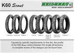 Heidenau K60 90/90B-18 51S Front Tube Type