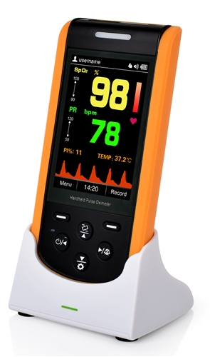 CREATIVE SP-20 Continuous Pulse Oximeter with Alarms & Memory