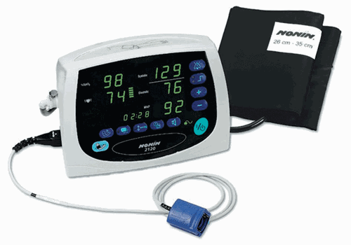 Nonin 2120 Avant Blood Pressure Monitor & Pulse Oximeter : Nonin 2120N :  Medical Equipment, Pulse Oximeters