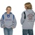 8755 Chales River Youth Spirit Logo Hooded Sweatshirt