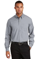 Custom Port Authority Long Sleeve Poplin shirt