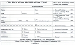Education Registration Forms (PDF ONLY)