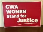 Poster for CWA Women's Rally