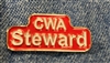 CWA Steward Lapel Pin