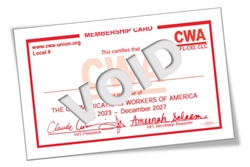 CWA Membership Card 2023-2027