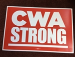 CWA STRONG SIGN