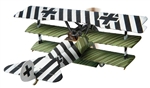 German Fokker Dr.1 Triplane Fighter - Lt. Hans Kirschstein, Jasta 6, Cappy, France, April 1918 (1:48 Scale)