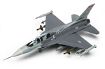 USAF General Dynamics F-16D Block 25 Viper Fighter - 480th Fighter Squadron "Warhawks" [Low-Vis Scheme]