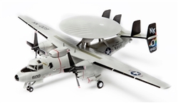 US Navy Northrop Grumman E-2C Hawkeye AEW Aircraft - VAW-112 "Golden Hawks", USS Abraham Lincoln (CVN-72), 1998