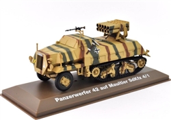 German Sd.Kfz.4/1 Panzerwerfer 42 auf Maultier Rocket Launching Halftrack