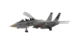 US Navy Grumman F-14A Tomcat Fleet Defense Fighter - VF-143 "Pukin Dogs" (1:72 Scale)