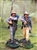 Confederate Army Marcher Set Two - 2-Piece Figure Set