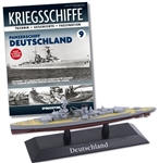 German Kriegsmarine Deutschland Class Heavy Cruiser - DKM Deutschland [a.k.a. Lutzow]