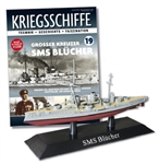 German Kaiserliche Marine Blucher Class Armored Cruiser - SMS Blucher [With Collector Magazine]