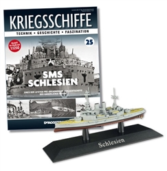 German Kaiserliche Marine Deutschland Class Battleship - SMS Schlesien