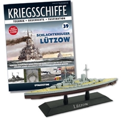 German Kaiserliche Marine Derfflinger Class Battlecruiser - SMS Lutzow