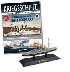 German Kaiserliche Marine Scharnhorst Class Battleship - SMS Gneisenau