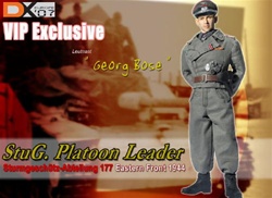 Dragon Euro Expo 07 Exclusive: German Sturmgeschutz Platoon Leader (Leutnant), Sturmgeschutz-Abteilung 177, Eastern Front, 1944 Georg Bose