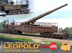 Limited Edition German 28cm K5(E) Leopold Railway Gun - Museum Version