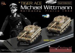 Limited Edition German Sd. Kfz. 181 PzKpfw VI Tiger I Ausf. E Heavy Tanks - schwere SS Panzerabteilung 101, France, 1944 Wittmanns Glory