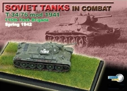 Limited Edition Soviet T-34/76 mod 1941 Medium Tank - 116th Tank Brigade, Spring 1942