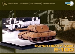 Limited Edition German PzKpfw VIII E-100 Super Heavy Tank - A 100-Ton Roll Out