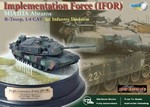 Limited Edition US M1A1HA Abrams Main Battle Tank - B Troop, 1-4 Cav, 1st Infantry Division,  Implementation Force (IFOR), Kosovo, 1996