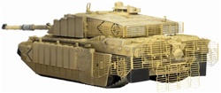 British Challenger 2 Main Battle Tank with Bar Armour - Operation Iraqi Freedom, 2003