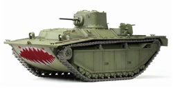 US LVT-(A)1 Amtank Amphibious Vehicle - Sharks Mouth, Unidentified Unit, Pacific Theatre of Operations, 1945