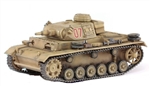 German Sd. Kfz. 141 PzKpfw III Ausf. N Medium Tank - "Red 07", schwere Panzerabteilung 501, Deutsches Afrika Korps, Tunisia, 1942-'43 (1:72 Scale)