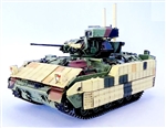 US M2A3 Bradley Infantry Fighting Vehicle with BUSK III Survival Kit - Tri-Color Camouflage [Mixed ERA]