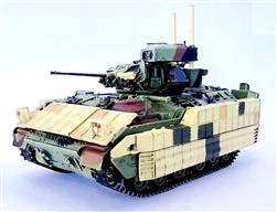 US M2A3 Bradley Infantry Fighting Vehicle with BUSK III Survival Kit - Tri-Color Camouflage [Mixed ERA]