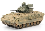 US M2A3 Bradley Infantry Fighting Vehicle with Externally Stored Personal Gear [Dust Covered] (1:72 Scale)