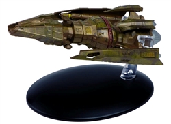 Star Trek Hirogen Hunter Heavy Escort Starship [With Collector Magazine]