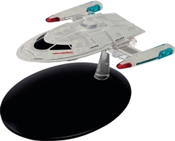 Star Trek Federation USS Enterprise-E Captain's Yacht - Cousteau [With Collector Magazine]