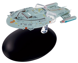 Star Trek Federation Intrepid Class Starship - Kyrian Warship USS Voyager NCC-74656 [With Collector Magazine]
