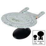 Star Trek Federation Galaxy Class Starship - USS Enterprise NCC-1701-D [With Collector Magazine]