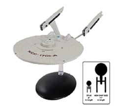 Star Trek Federation Constitution Class Starship - USS Enterprise NCC-1701-A [With Collector Magazine] (Large Scale)