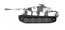 German Initial Production Sd. Kfz. 181 PzKpfw VI Tiger I Ausf. E Heavy Tank - "Black 121", schwere Panzerabteilung 503, Russia, January 1943 [Bonus Maybach HL 210 TRM P45 Engine]