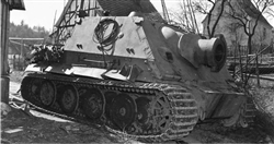 German Mid Production RW61 Sturmtiger Rocket Assault Mortar with Loading Crane - Panzer Sturmmorser Kompanie 1002, Ebendorf, Germany, April 1945 [Bonus Maybach HL 210 TRM P45 V-12 Water-Cooled Engine]